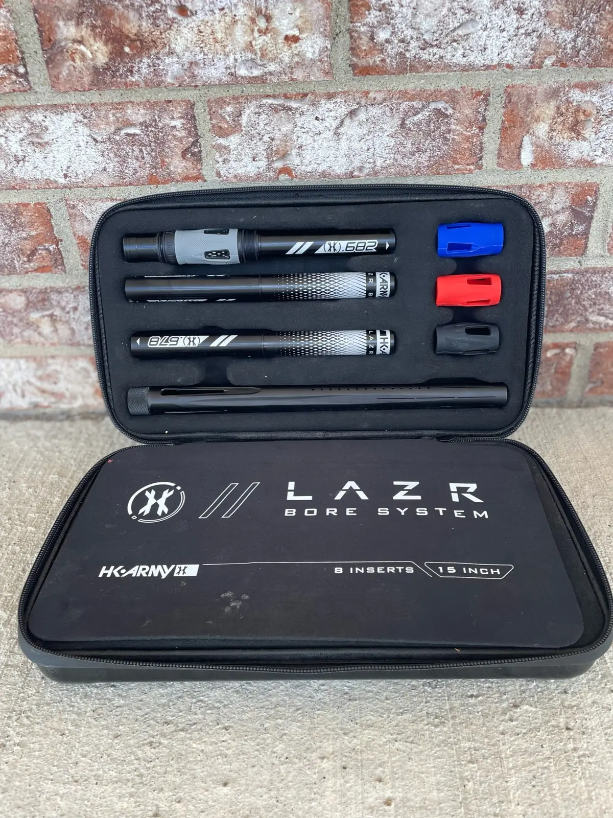 Used Hk Army Lazr Barrel Kit Ac Threaded - Dust Black- All Black Inserts 1