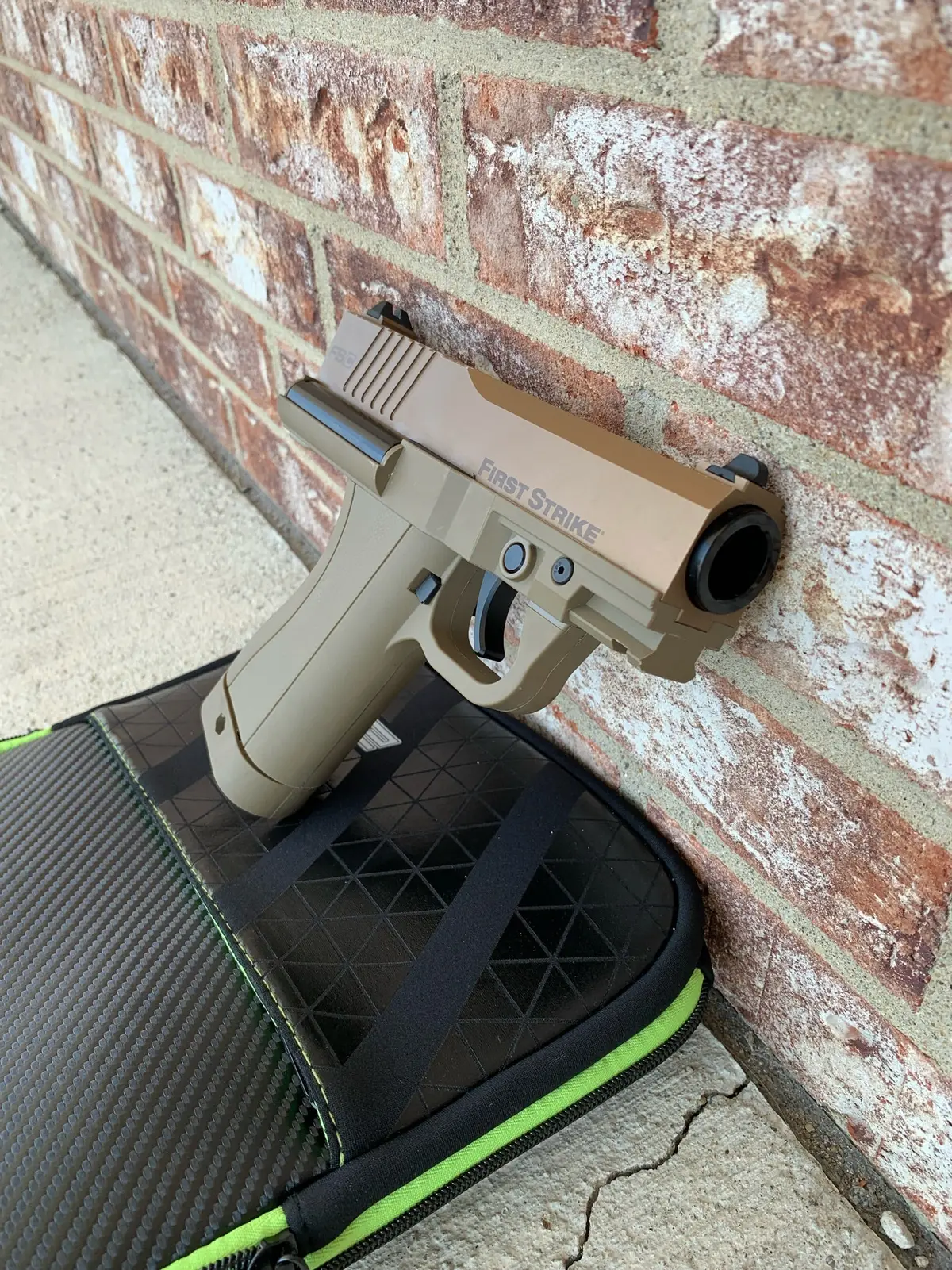 Used First Strike Fsc Pistol - Le Brown/Tan 1