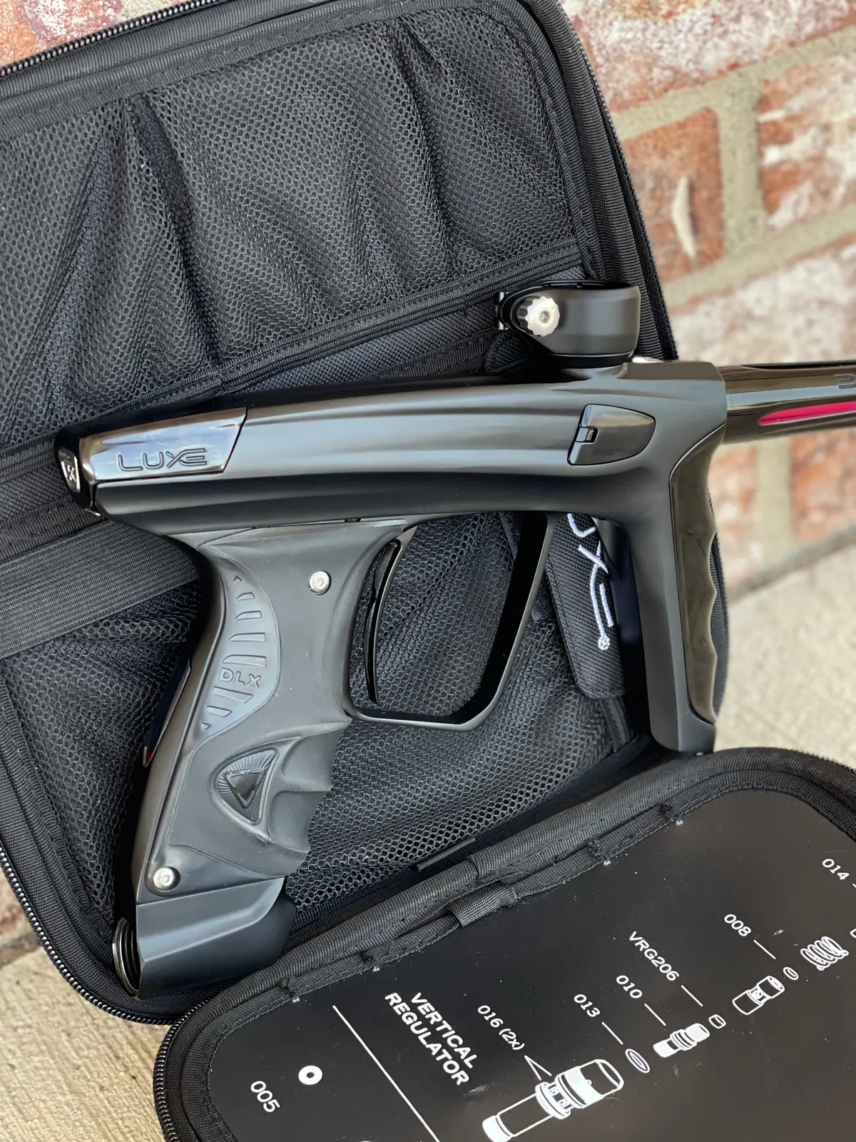 Used Dlx Luxe X Paintball Gun - Dust Black 1