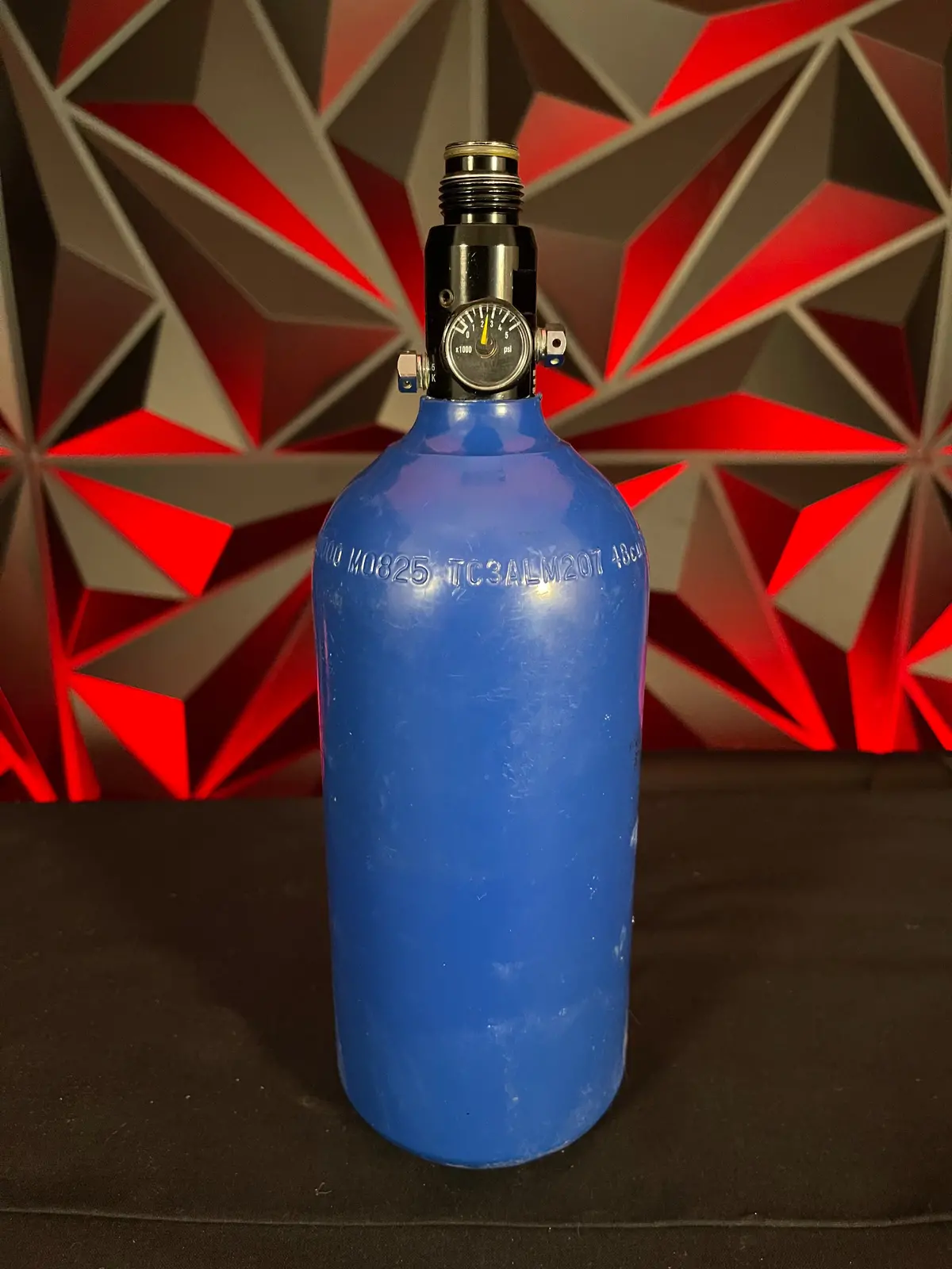 Used Hk Army 48/3000 Paintball Tank - Blue 1