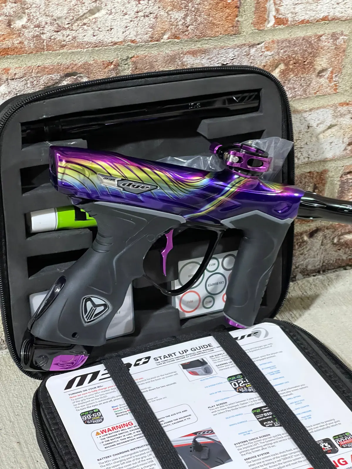 Used Dye M3+ Paintball Marker- Pga Prism 2.0 1
