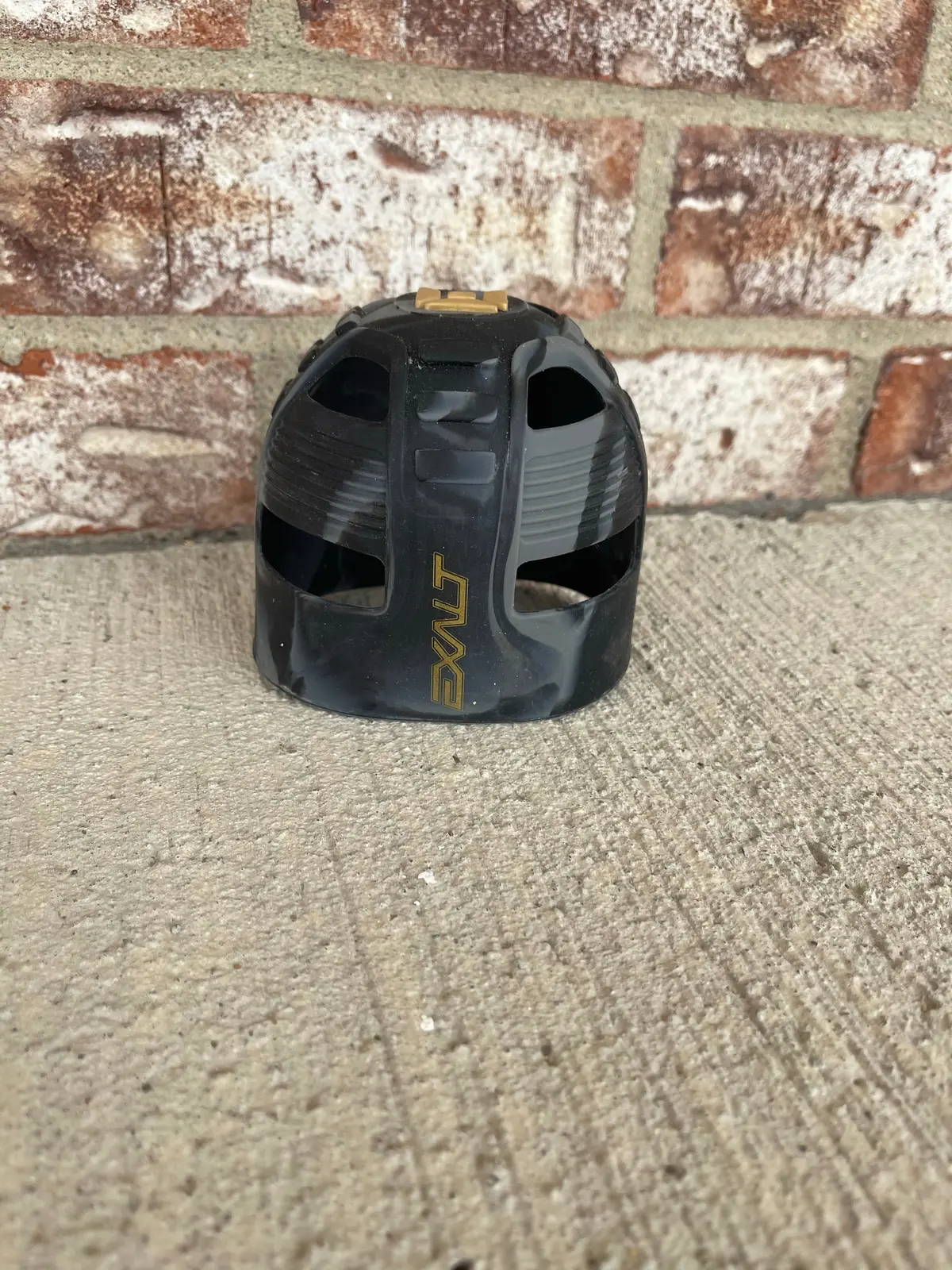 Used Exalt Tank Grip- Black/Grey Swirl 1