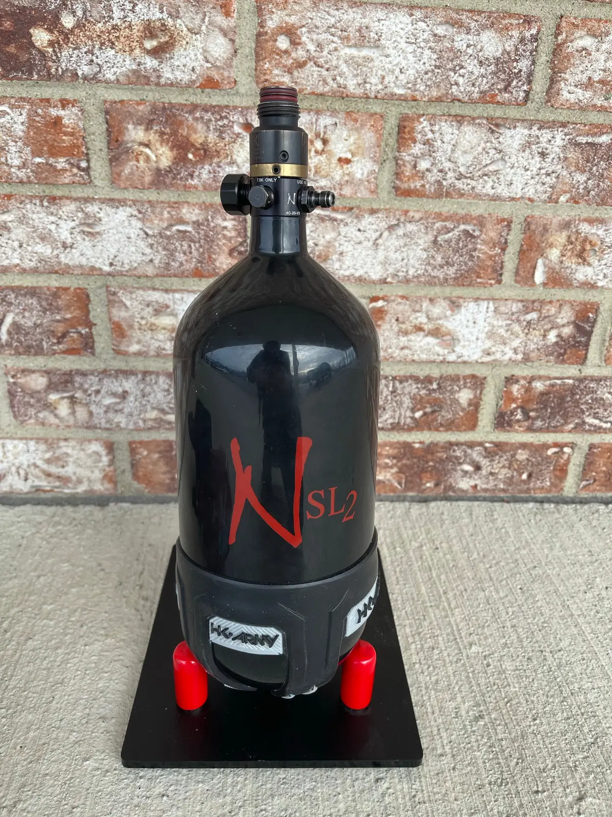 Used Ninja Sl2 90/4500 Paintball Tank 1
