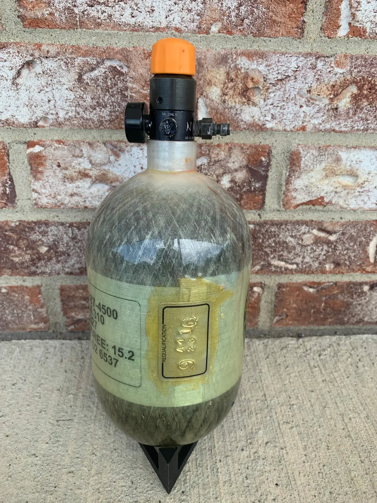 Used Pure Energy 68/4500 Paintball Tank 1