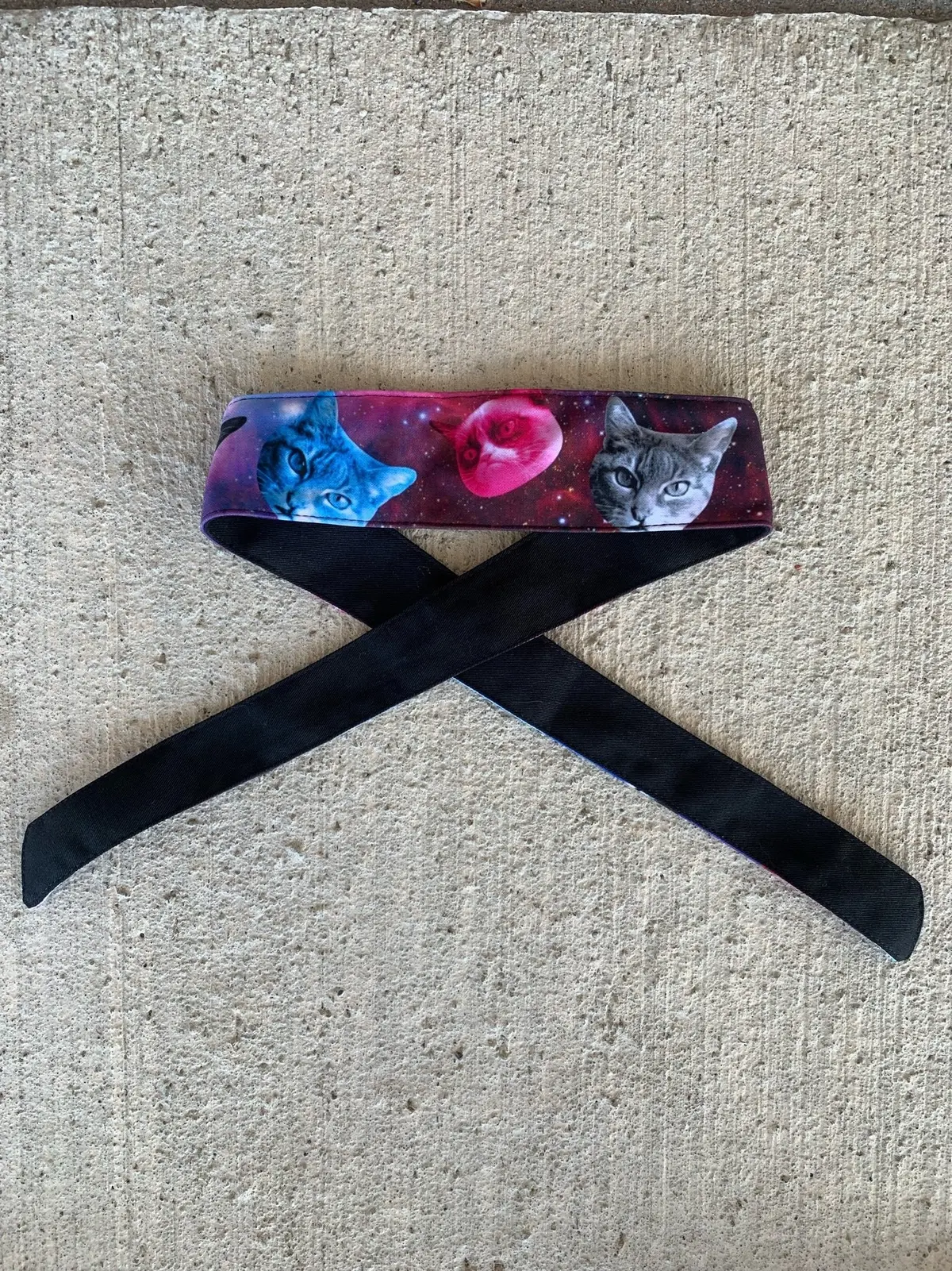 Used Hk Army Headband - Space Cats 1