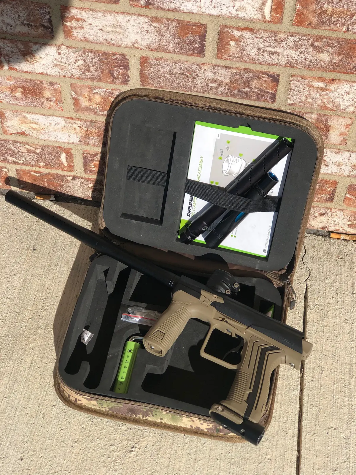 Used Planet Eclipse Etha 2 Paintball Gun - Black / Earth 1
