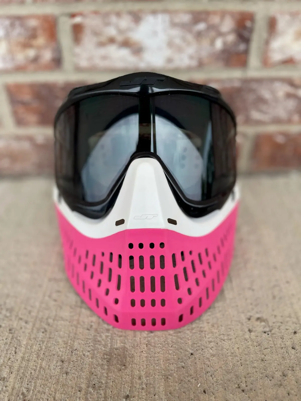 Used Jt Proflex Paintball Mask - Custom Build - Black/Pink/White 1