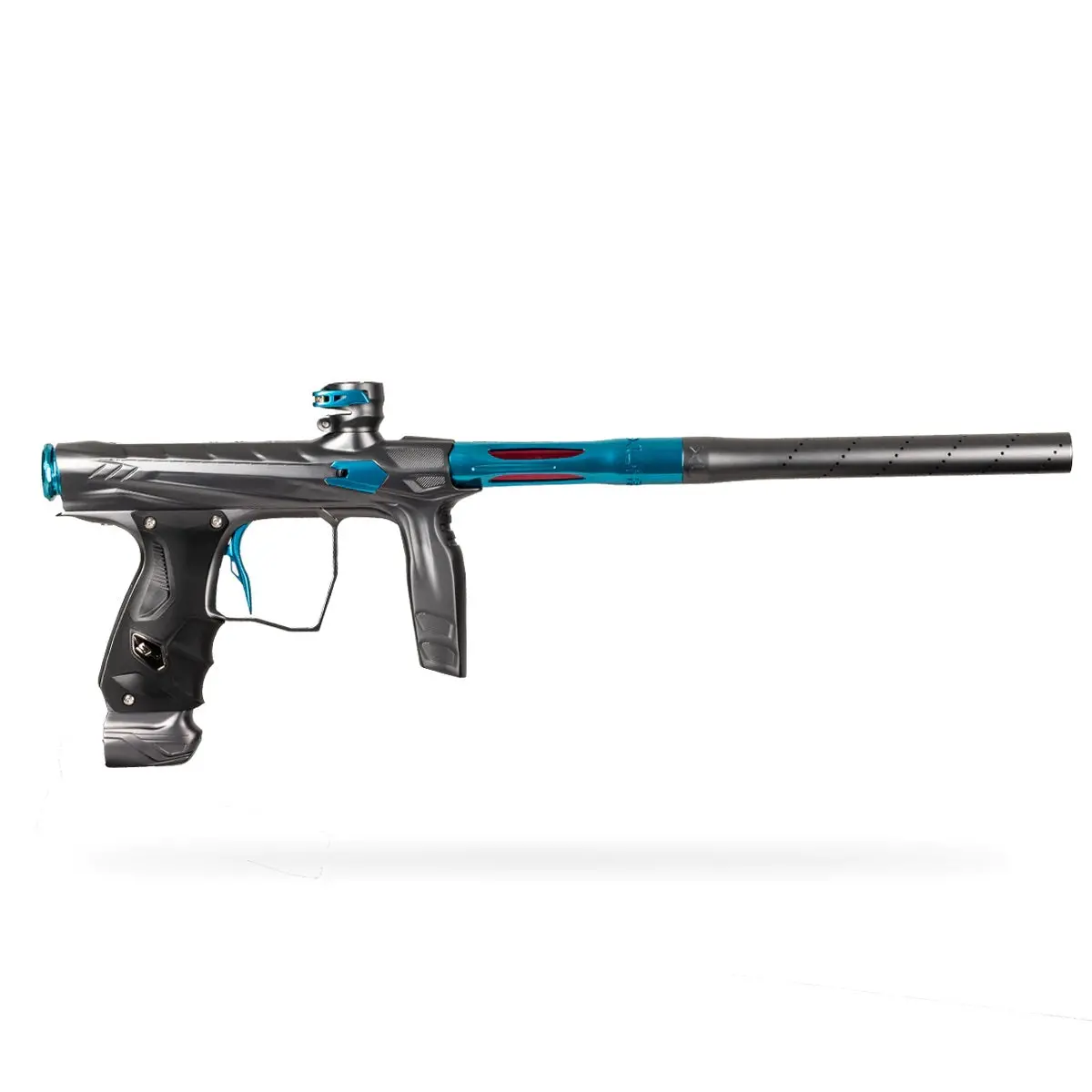Hk Army Shocker Amp Paintball Gun - Pewter/Teal 1