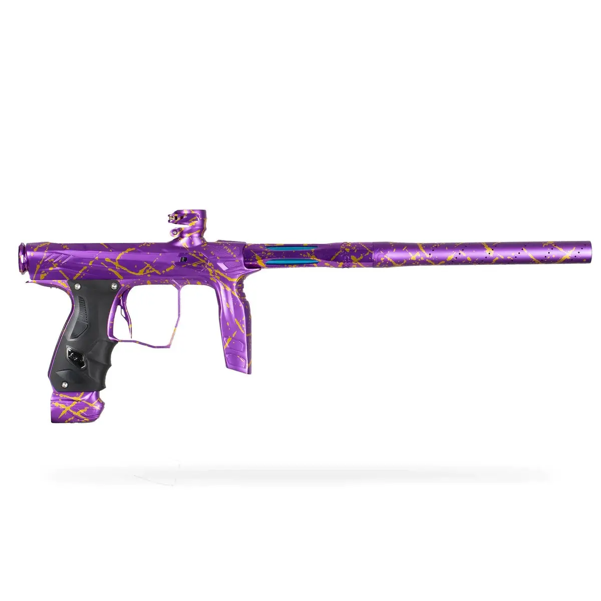 Hk Army Shocker Amp Paintball Gun -  Royalty Splash (Purple/Gold) 1