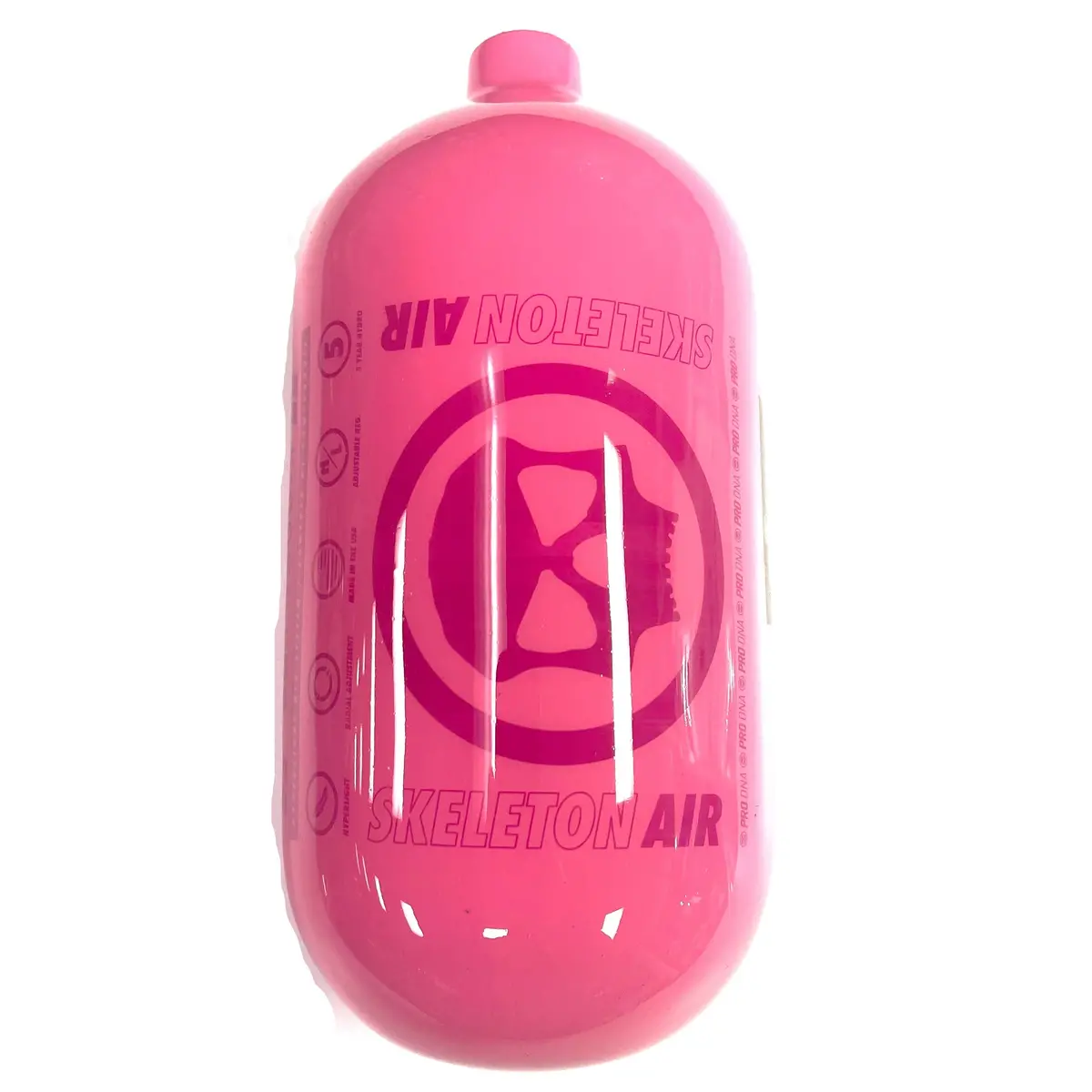 Infamous Air Hyperlight Paintball Tank - Bottle Only - Pink - 80Ci / 4500Psi 1