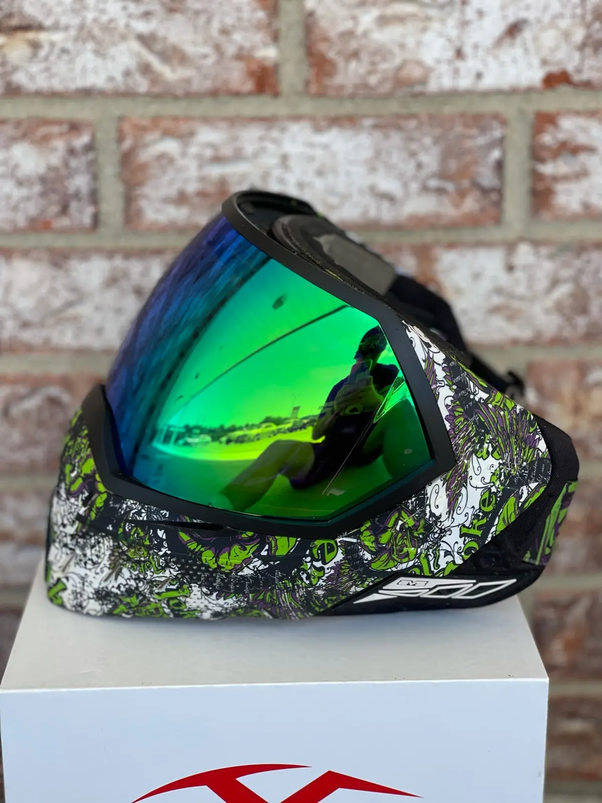 Used Empire Evs Paintball Mask - Joker Edition 1