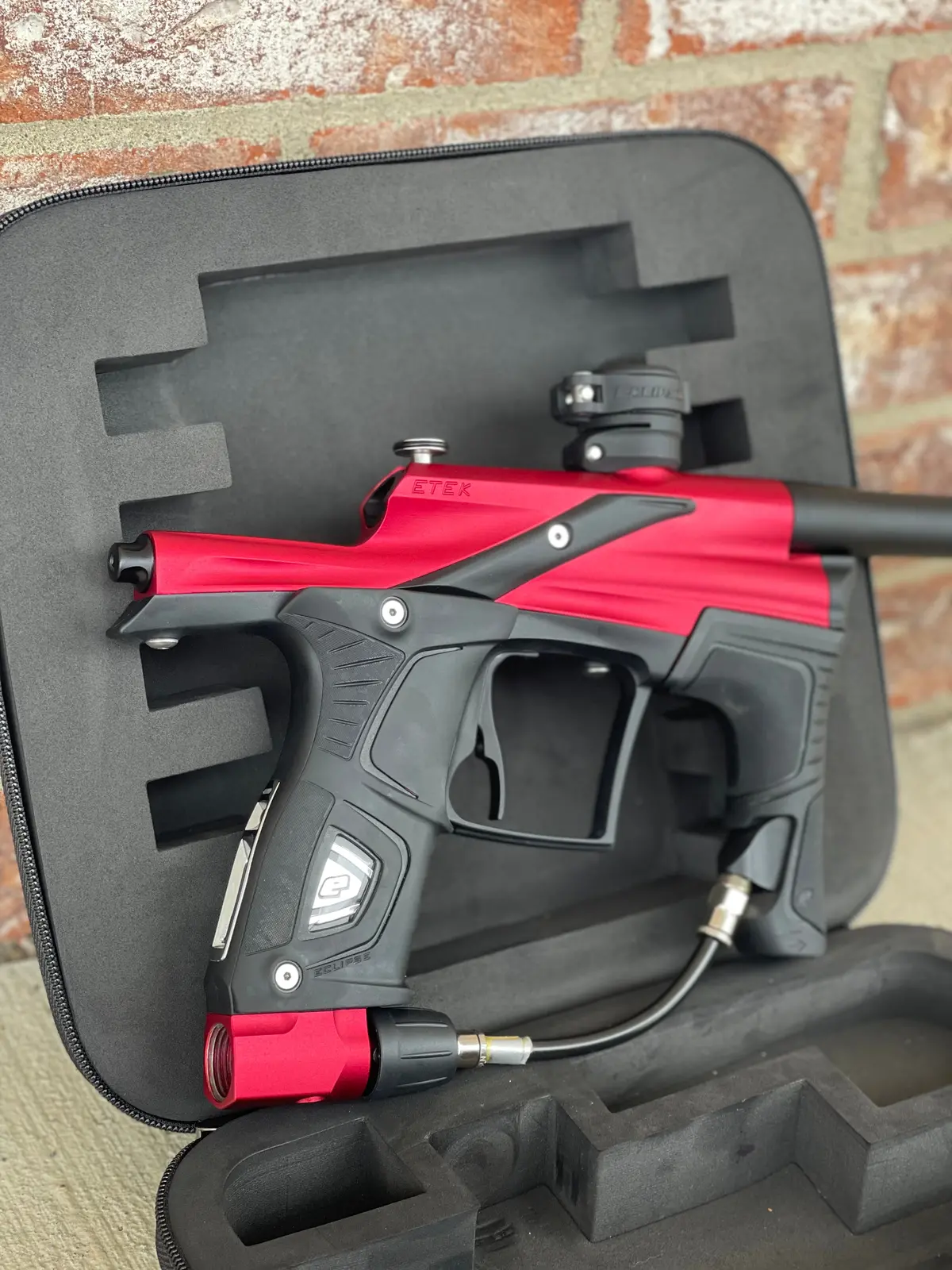 Used Planet Eclipse Etek 5 W/ Oled - Dust Red 1