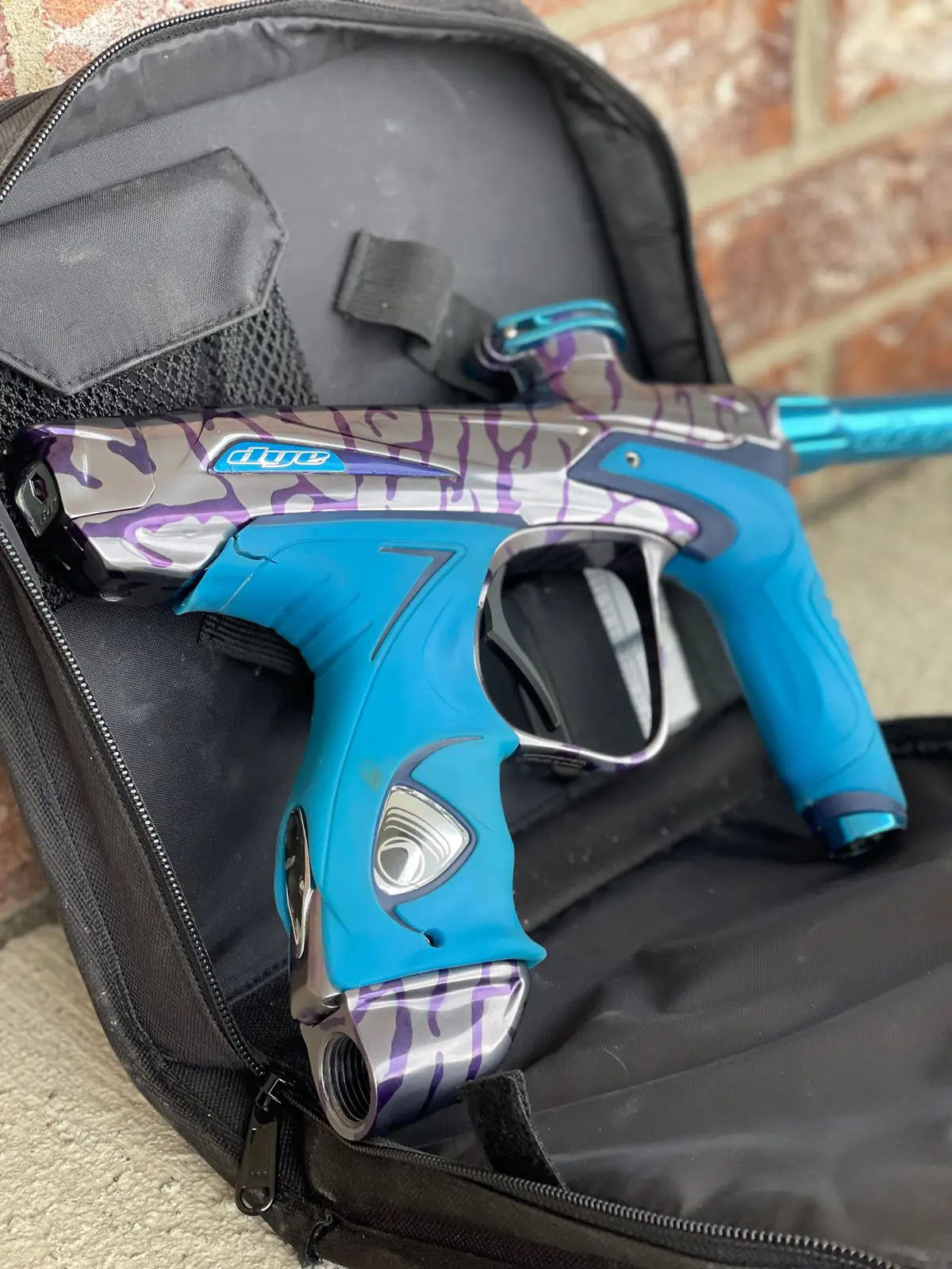 Used Dye Dm15 Paintball Marker - Skinned Navy 1
