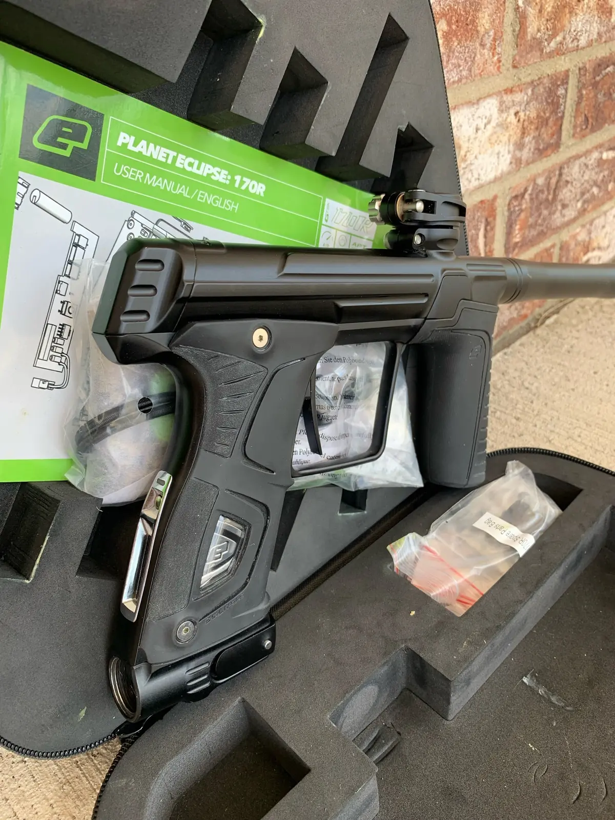 Used Planet Eclipse / Hk Army Gtek 170R Paintball Gun - Black 1
