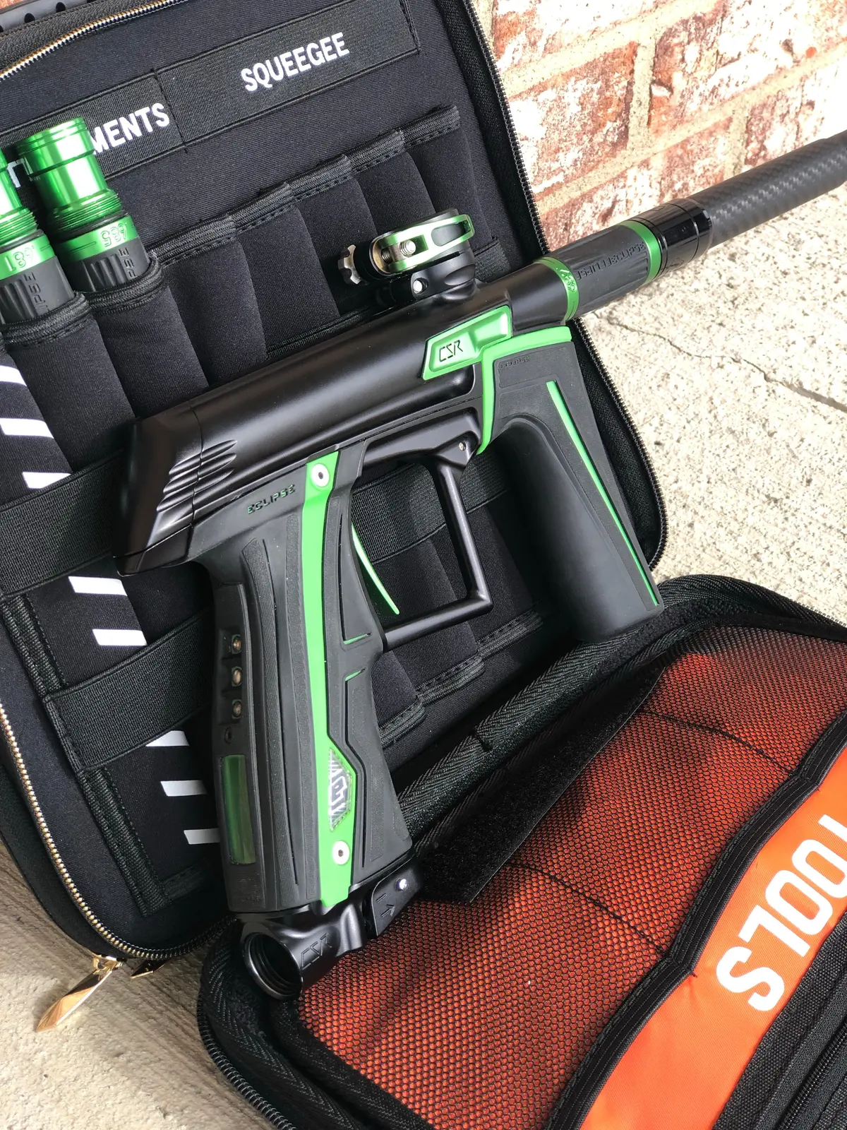 Used Planet Eclipse Csr Paintball Gun - Green Shadow 1