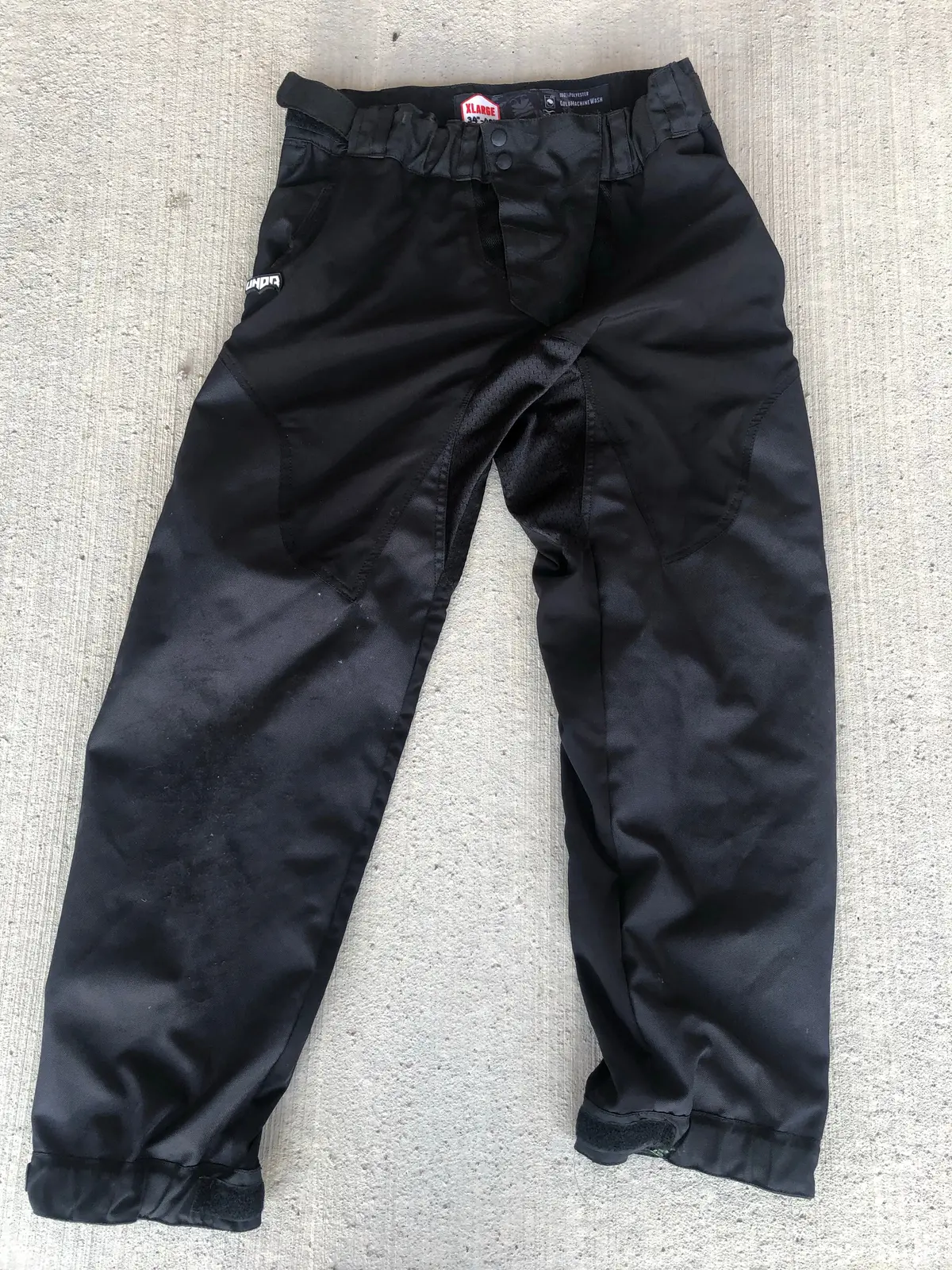 Used Undr Paintball Pants - Black - Size Xl 1