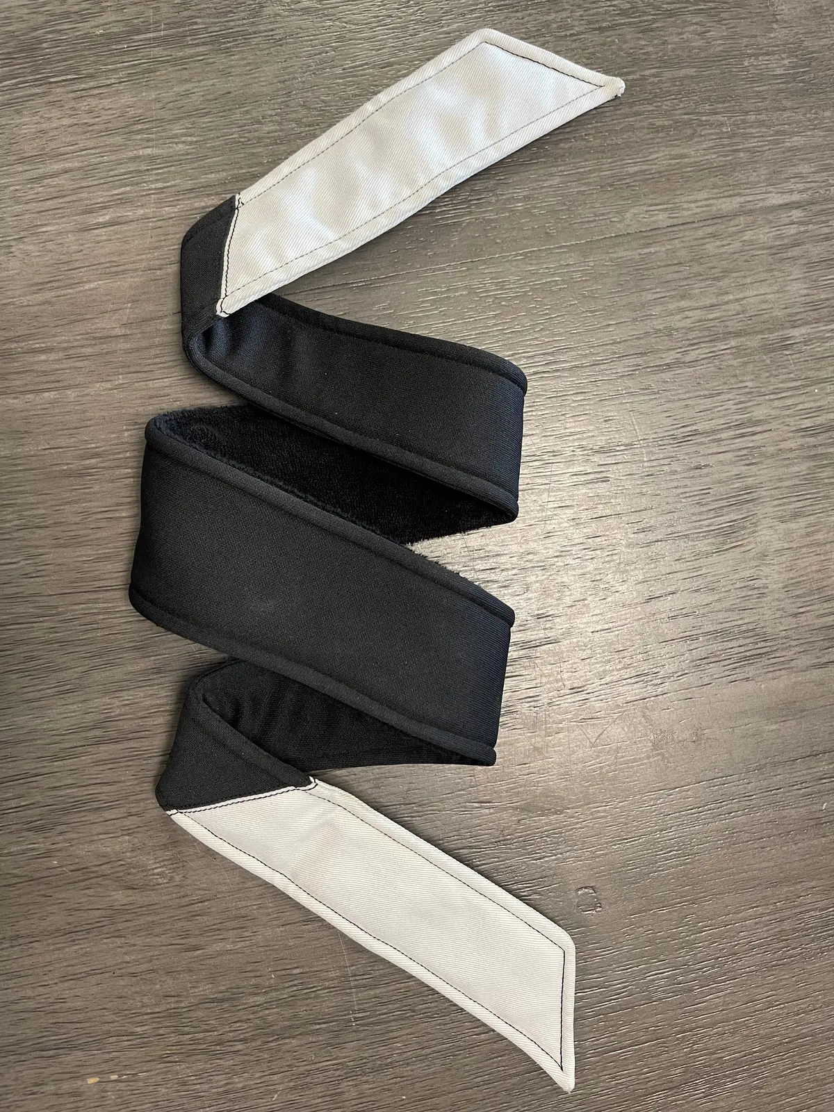 Used Dirty Paintball Headband - Black/White 1
