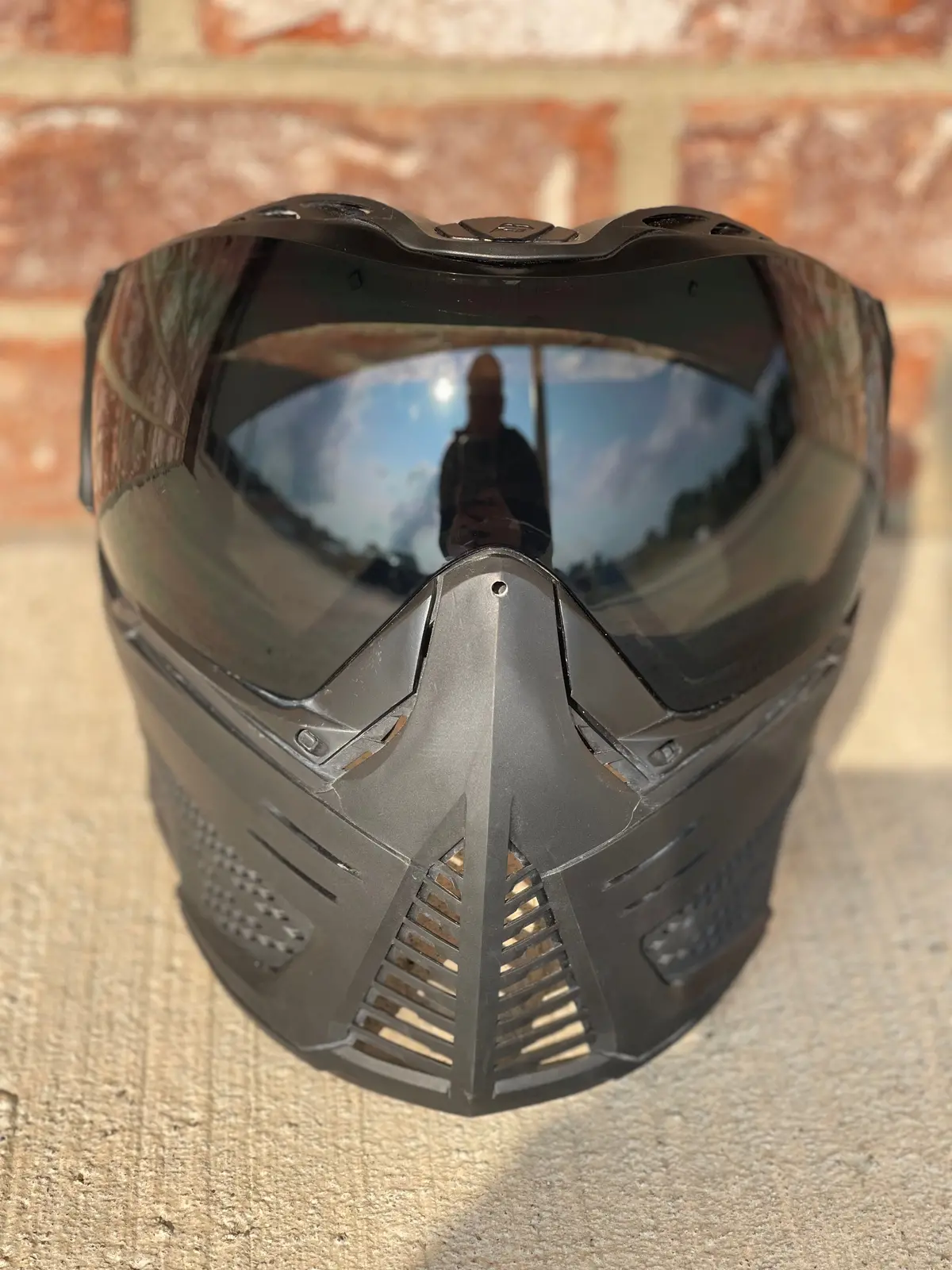 Used Push Unite Paintball Mask- Black/Black 1