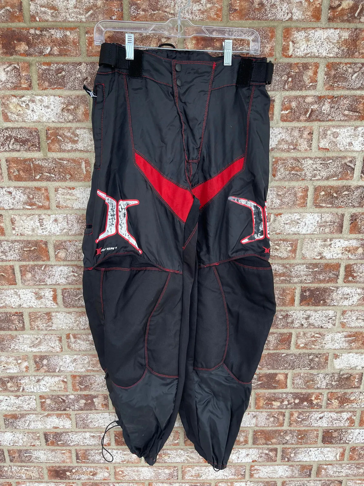 Used Invert Paintball Pants - Black/Red - Medium (30-36) 1
