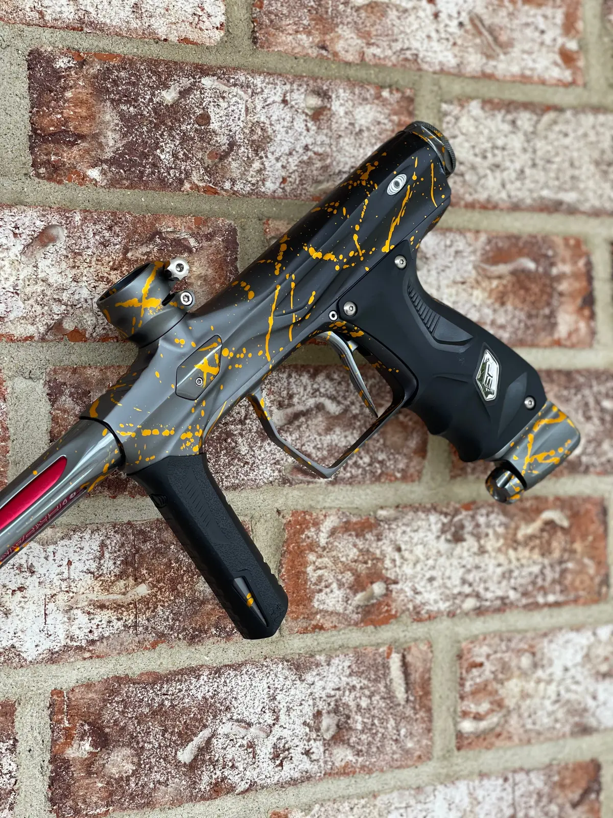 Sp Shocker Amp Paintball Gun - Le "Full Send" With  Matching Cc Frame 1 Of 15 1