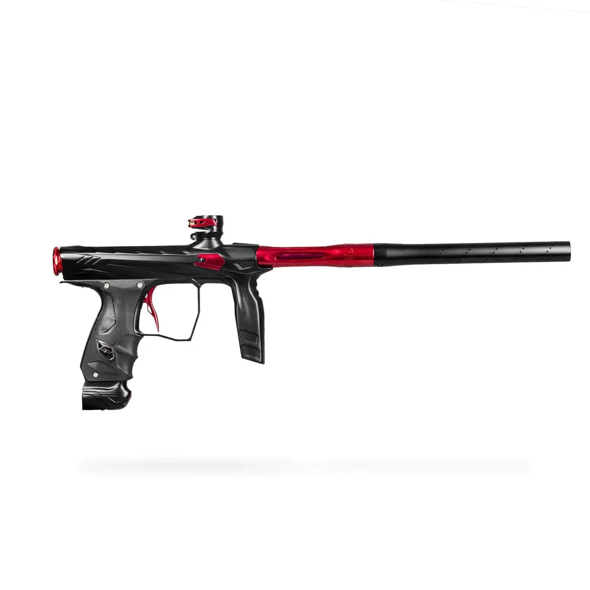 Hk Army Shocker Amp Paintball Gun - Dust Black / Polished Red 1