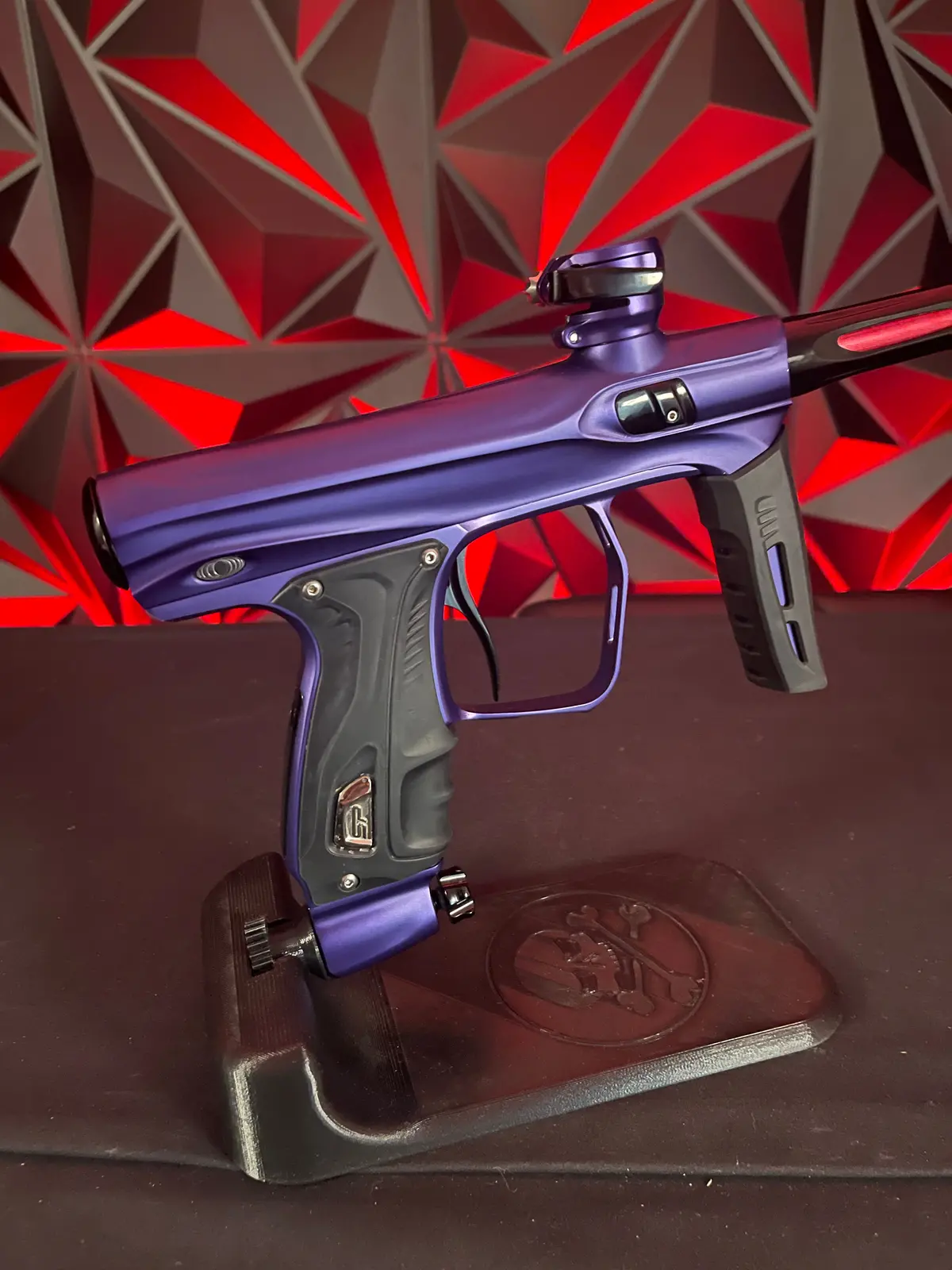 Used Shocker Xls Paintball Gun - Purple 1