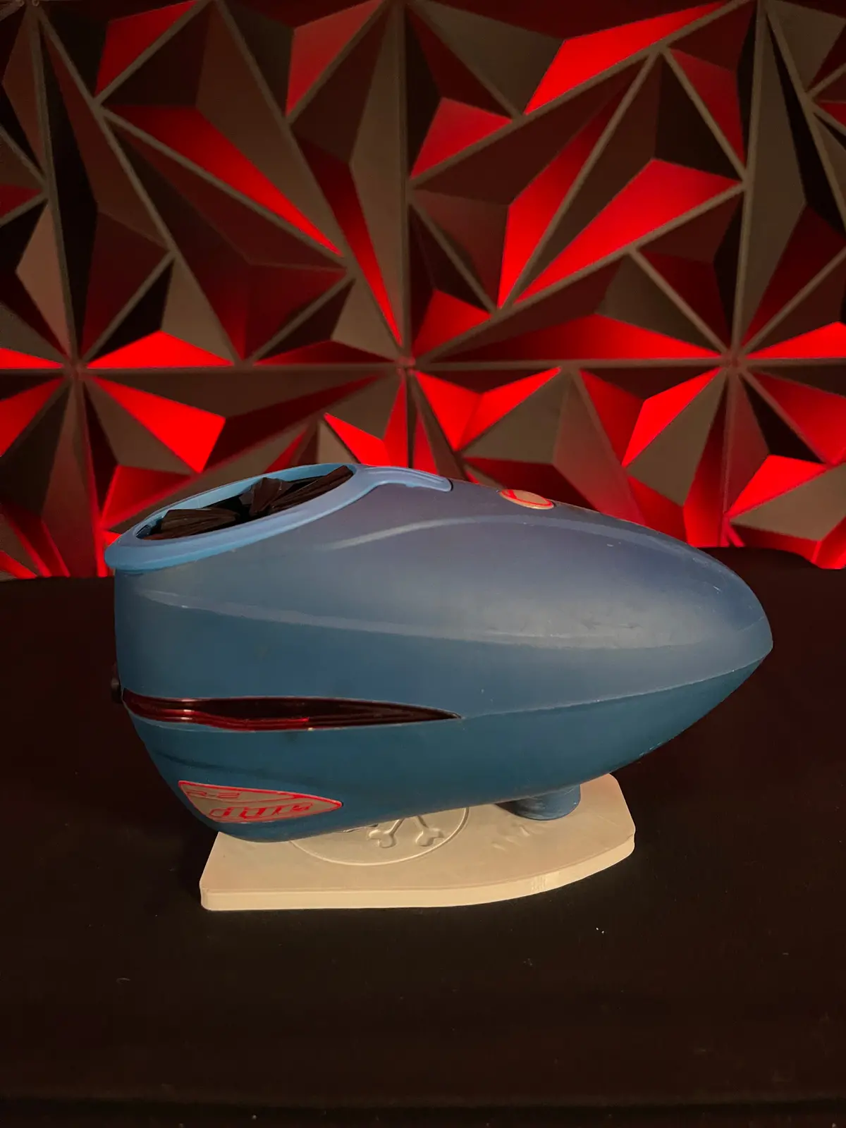 Used Dye R-2 Paintball Loader - Blue W/Speed Feed 1