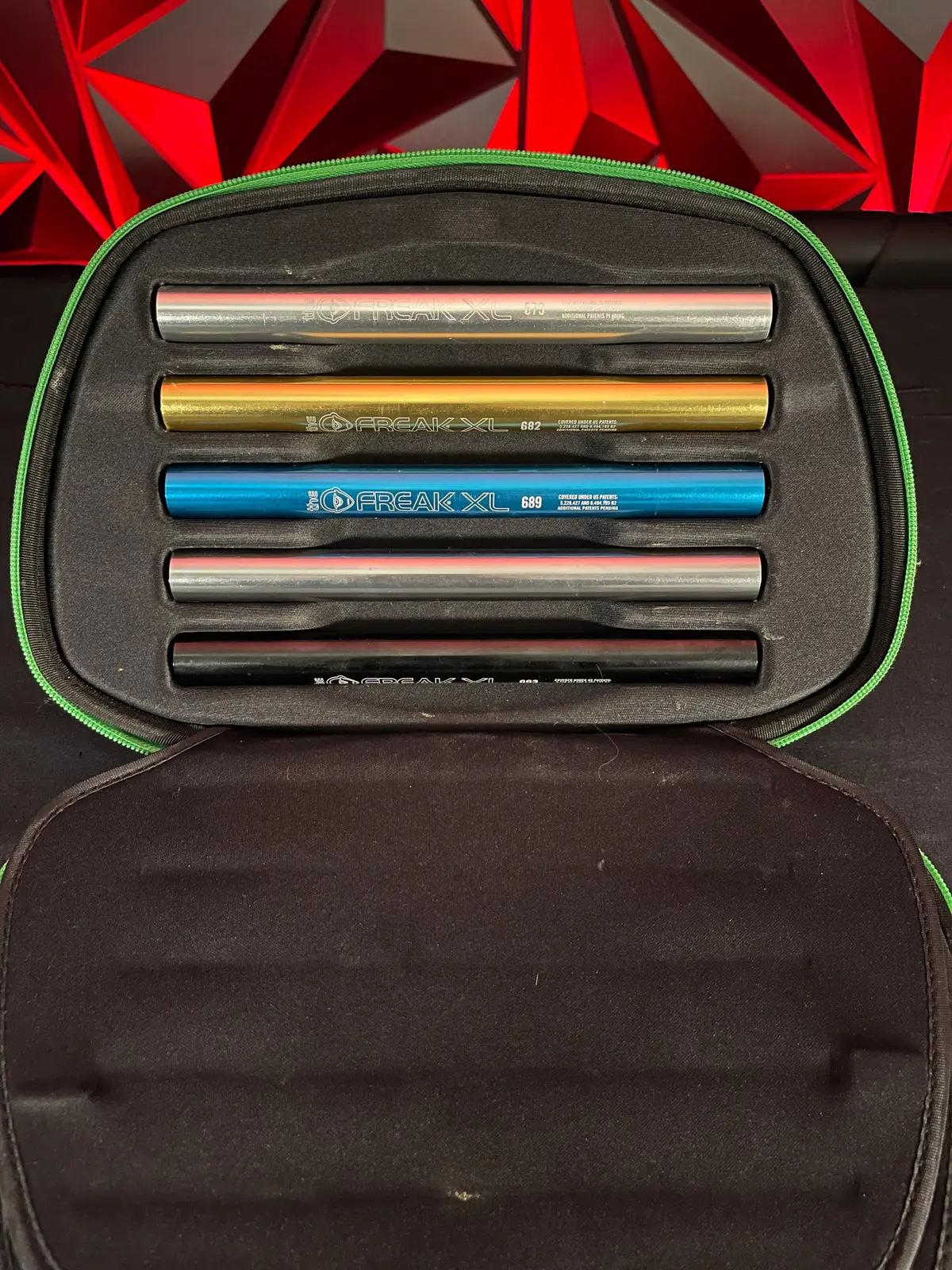 Used Freak Xl Boremaster Kit - Aluminum *7 Inserts* W/ Acp Tip, Silencio Tip, And Freak Xl Back 1