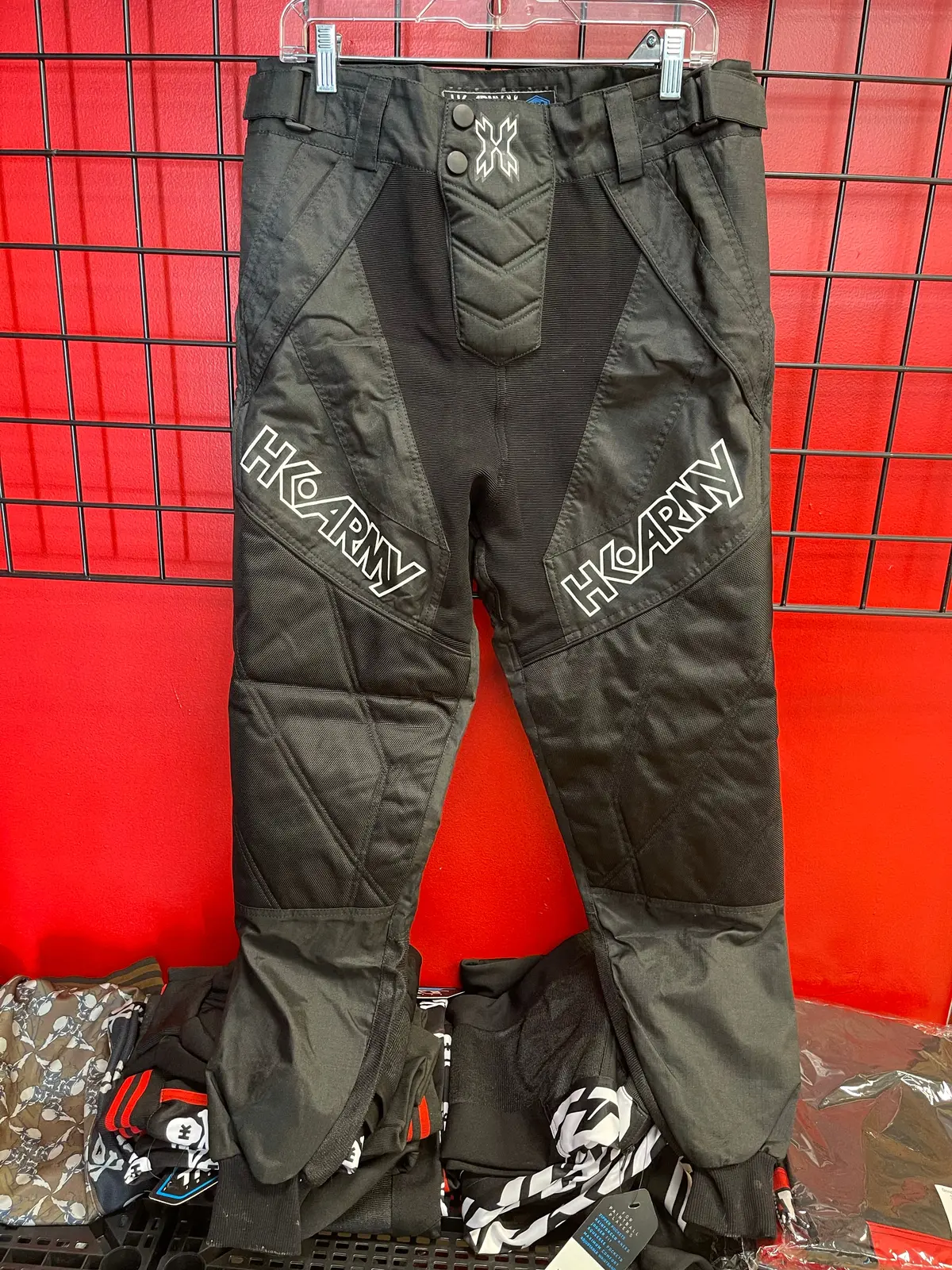 Used Hk Army Hstline Base Paintball Pants- Black- Medium (30-34) 1