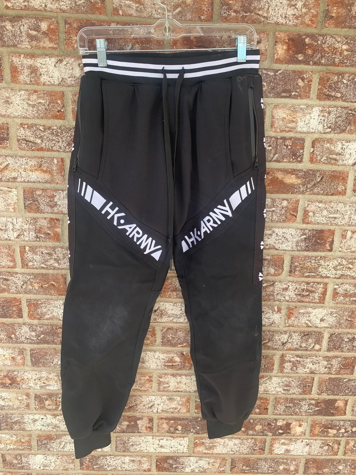 Used Hk Army Trk Jogger Paintball Pants- Black- Medium (28-32) 1