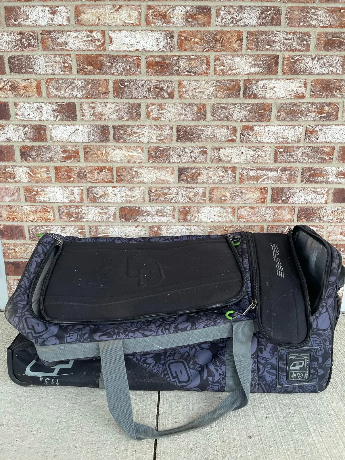 Used Planet Eclipse Gx2 Classic Gearbag - Grey Skulls 1