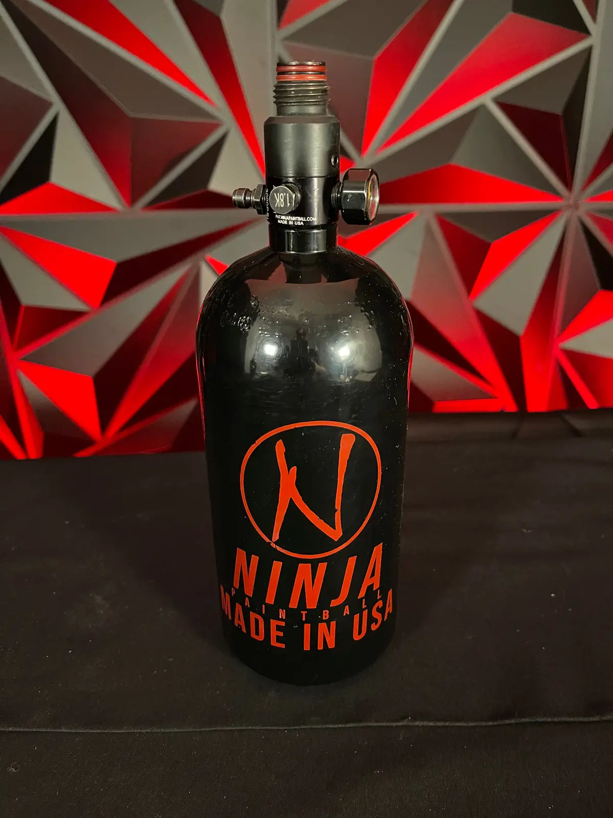 Used Ninja 48/3000 Aluminum Tank - Standard Regulator 1