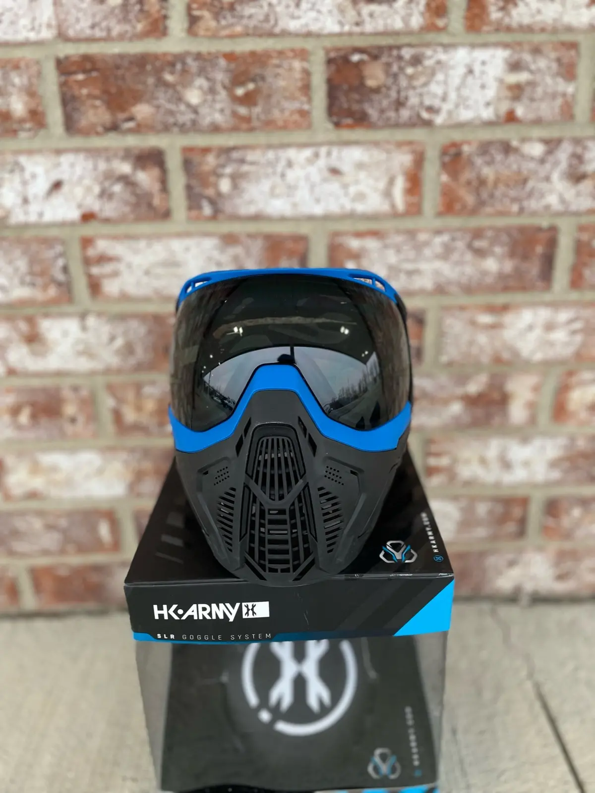 Used Hk Army Klr Goggle - Black/Blue 1