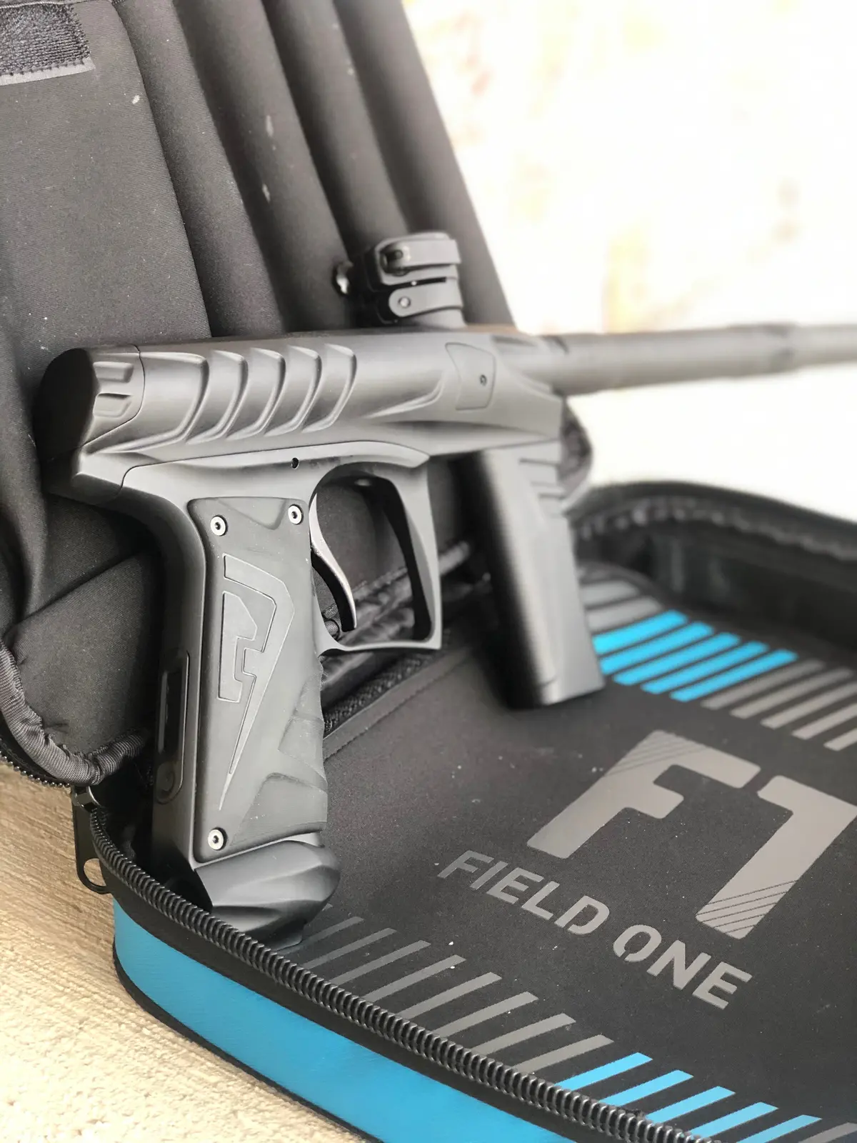 Used Field One Force Paintball Gun - Dust Black 1