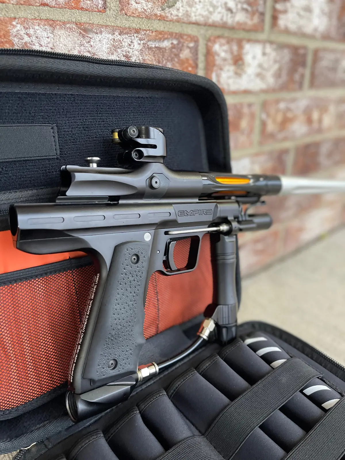 Used Empire Resurrection Autococker Paintball Marker- Black 1