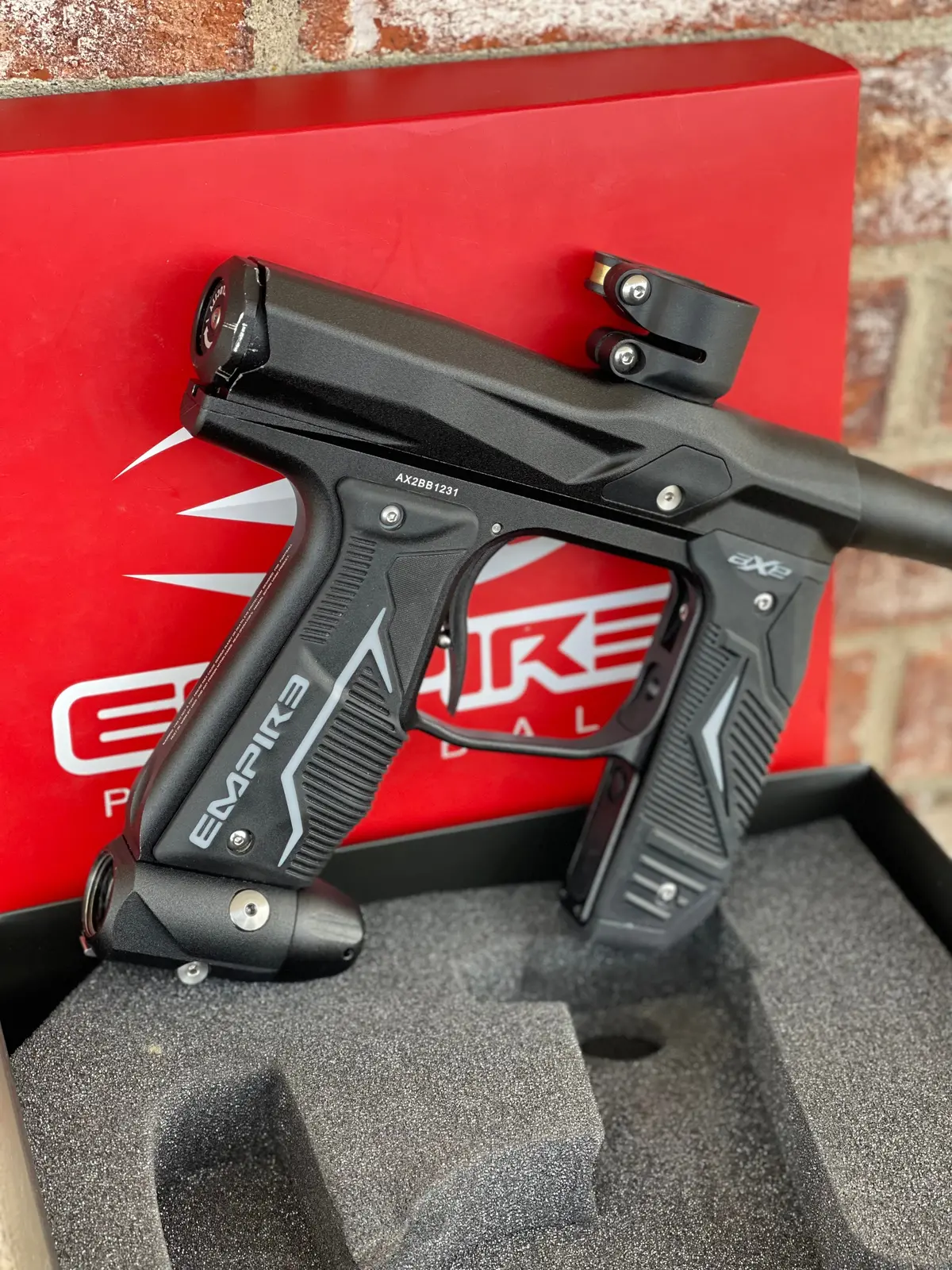 Used Empire Axe 2.0 Paintball Gun - Dust Black 1