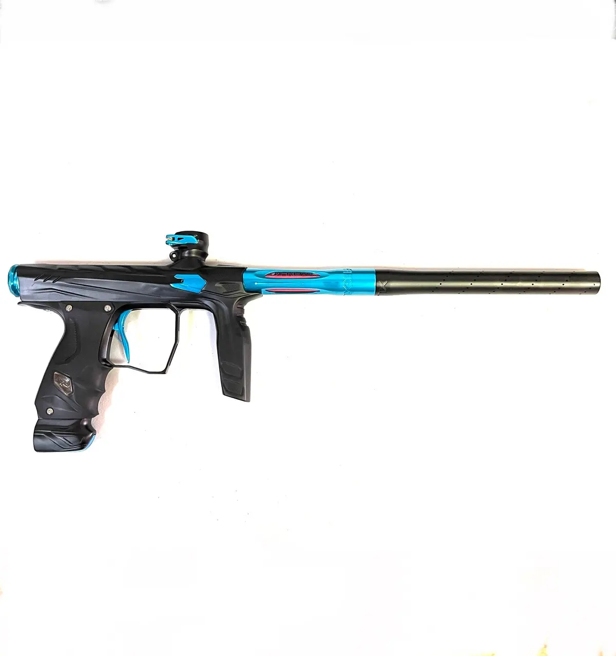 Hk Army Shocker Amp Paintball Gun - Dust Black/Polished Teal 1