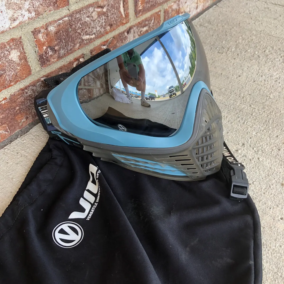 Used Virtue Contour 2 Paintball Mask - Slate Blue 1