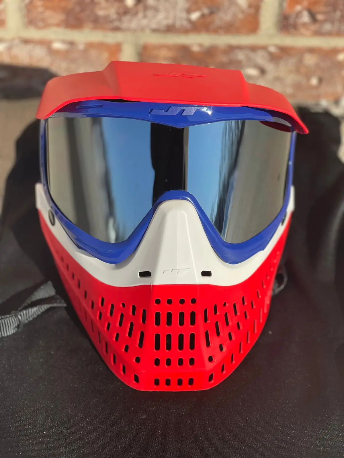 Used Jt Proflex Paintball Mask - Le Usa W/Goggle Bag 1