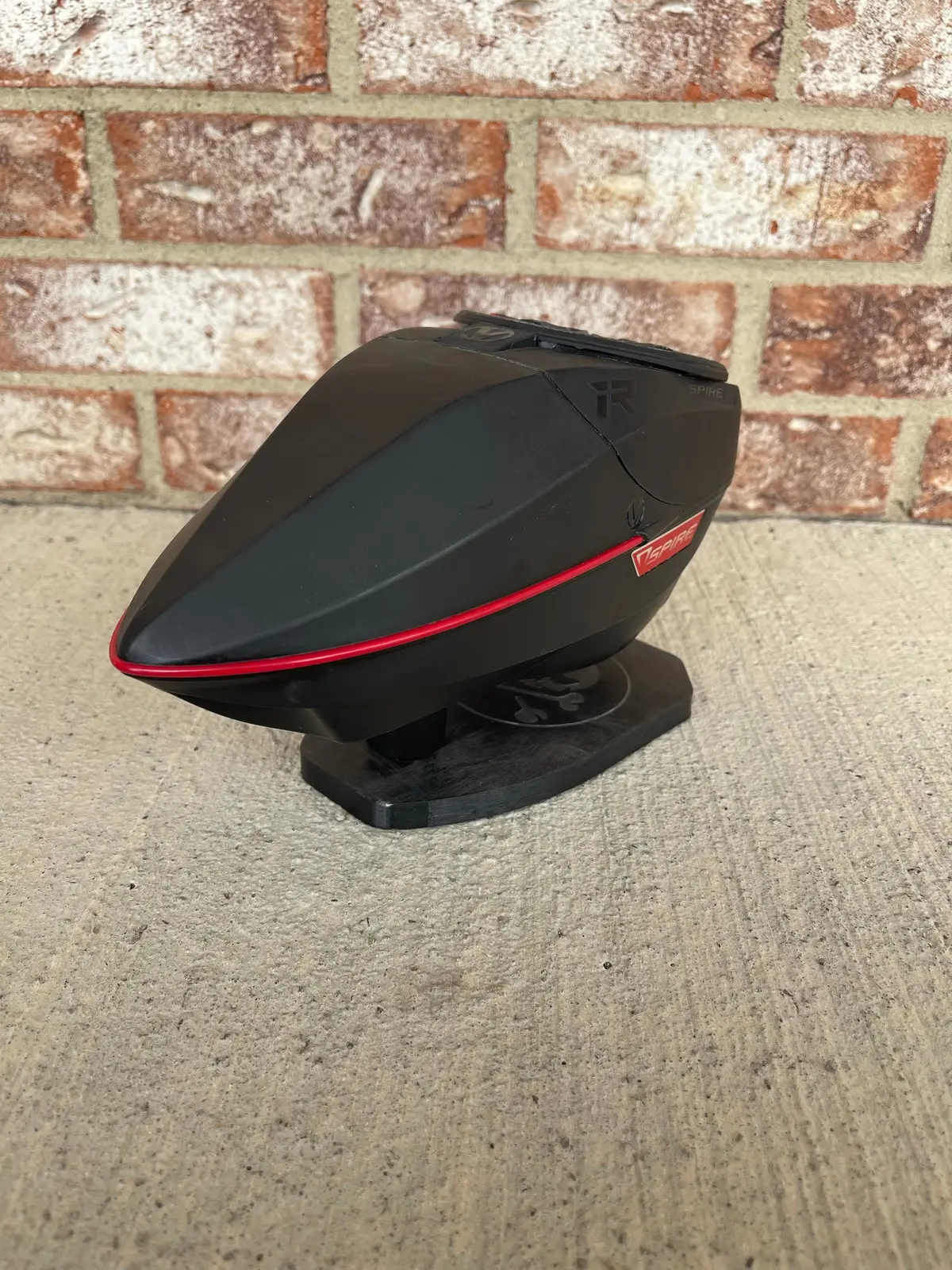 Used Virtue Spire Ir Paintball Loader - Black / Red 1