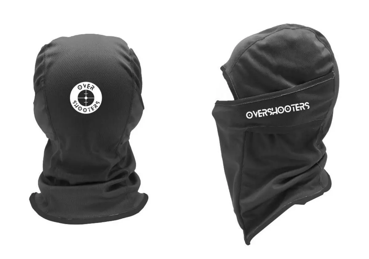 Overshooters Paintball Balaclava - Black 1