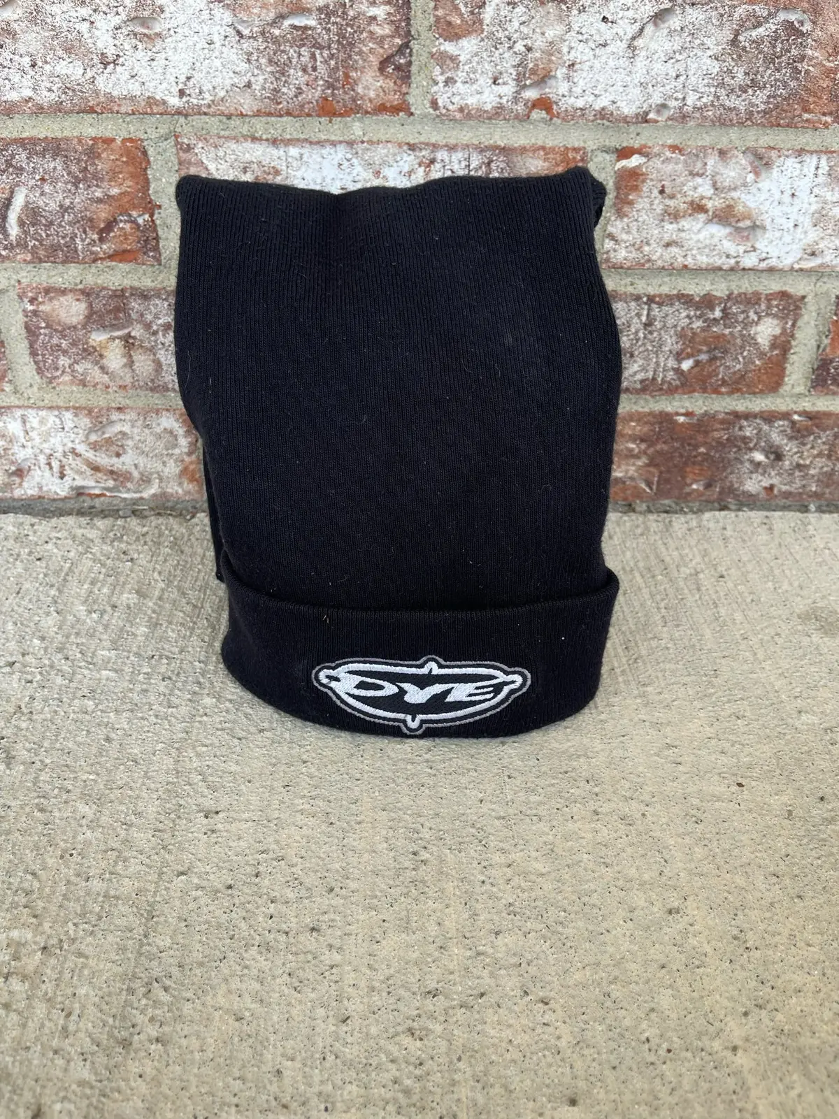 Used Dye Sock Hat - Black 1