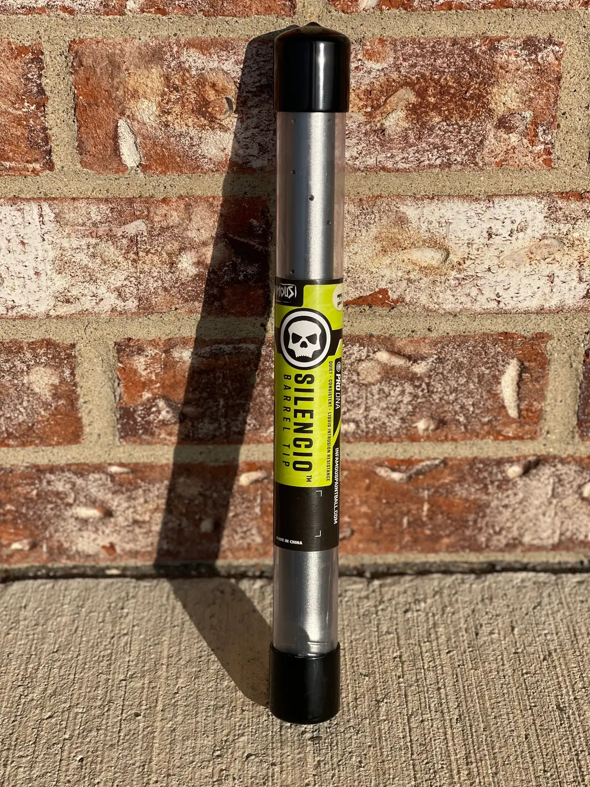 Used Infamous Silencio Barrel Tip - Dust Pewter 1
