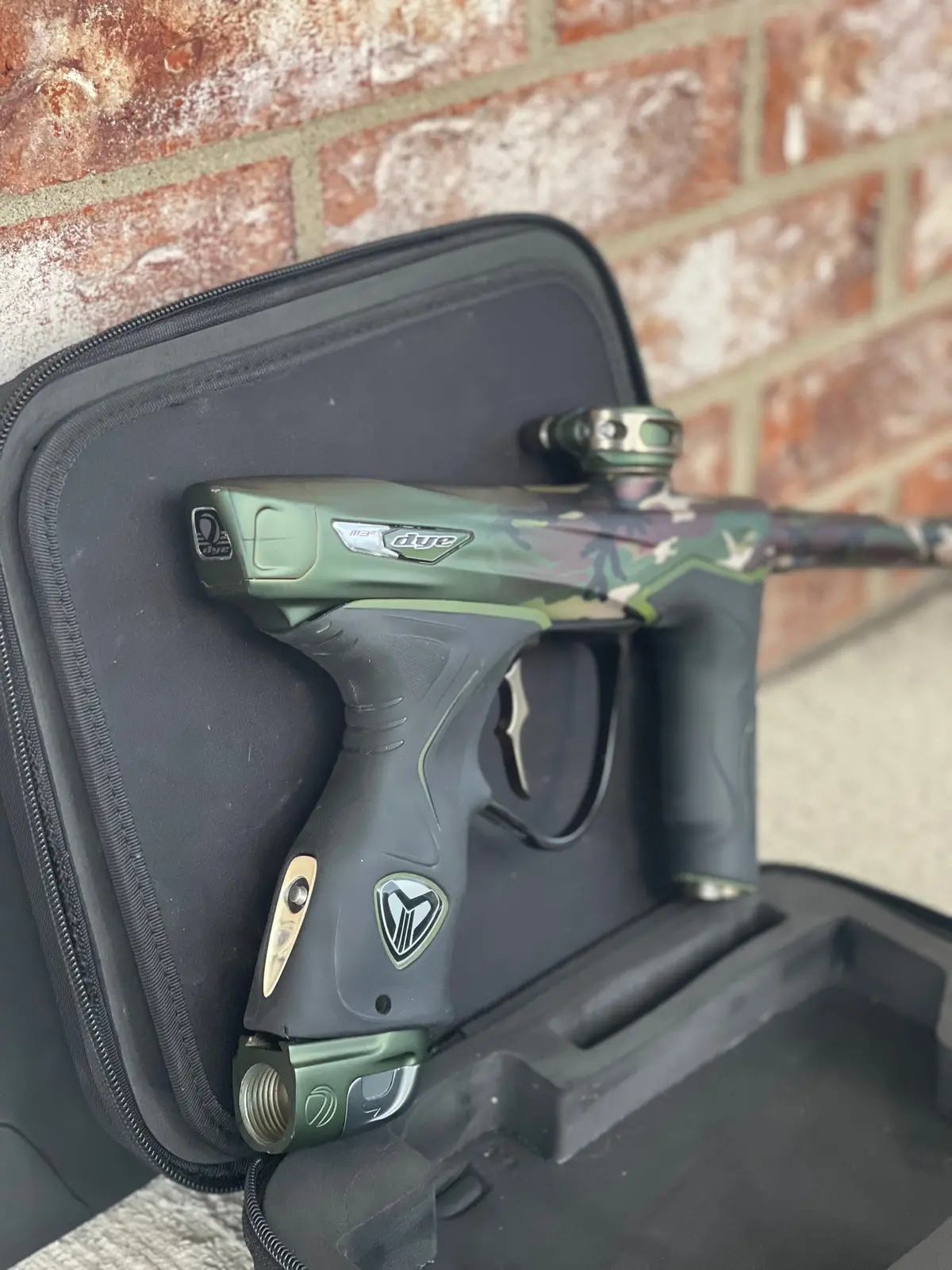 Used Dye M3+ Paintball Gun - Pga Woodland 1