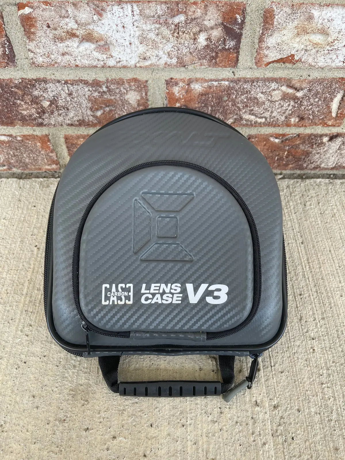 Used Exalt Carbon V3 Paintball Lens Case - Grey / Back 1
