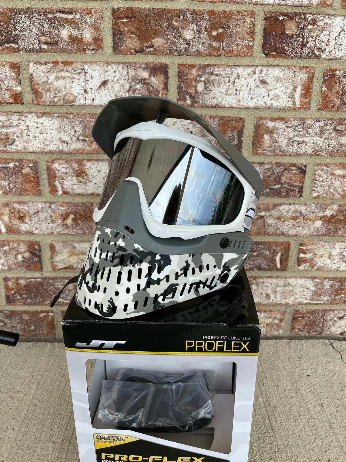 Used Jt Proflex Paintball Mask - Sow Camo 1