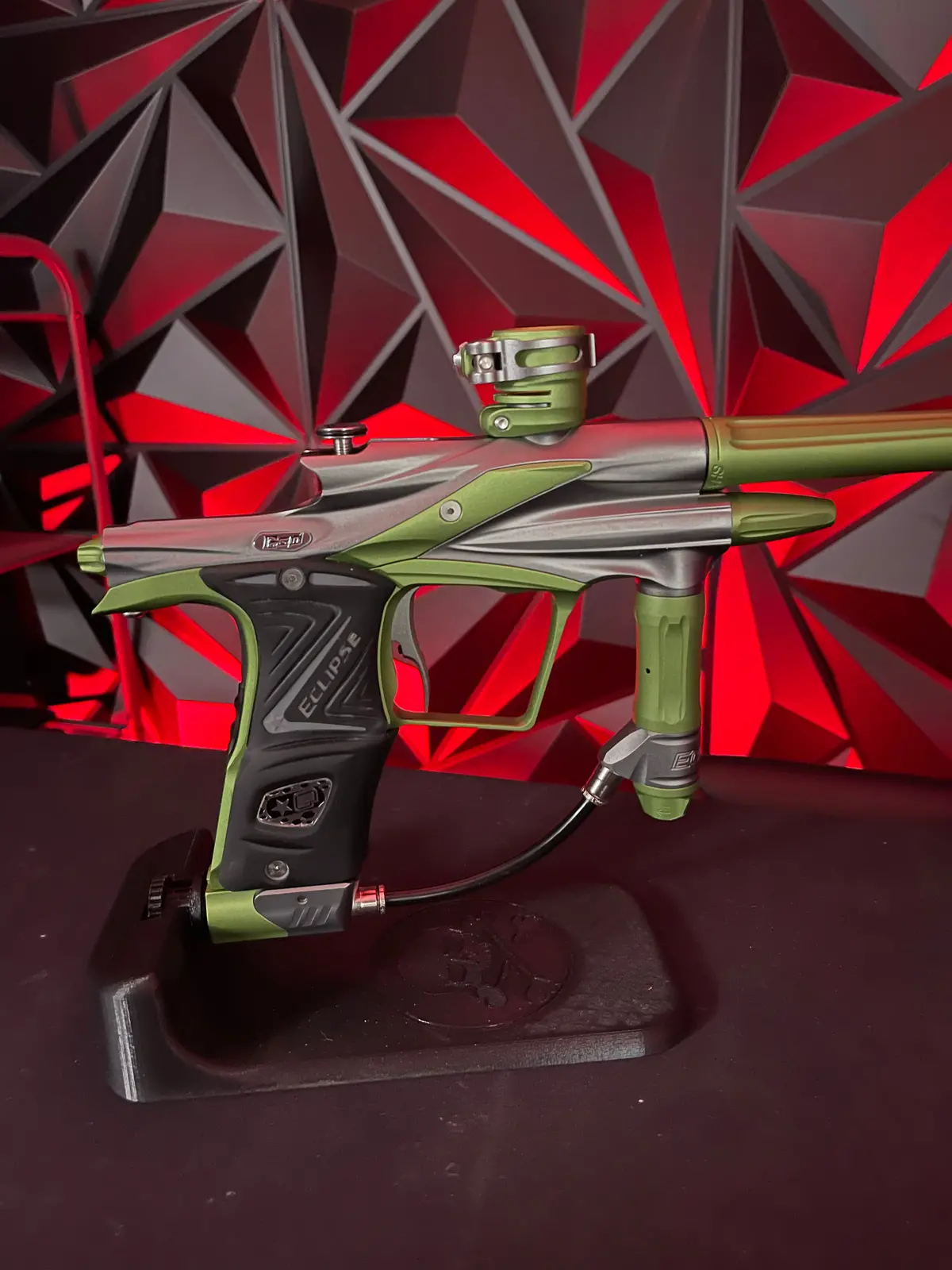 Used Planet Eclipse Ego 11 Paintball Gun - Grey/Lime Green 1
