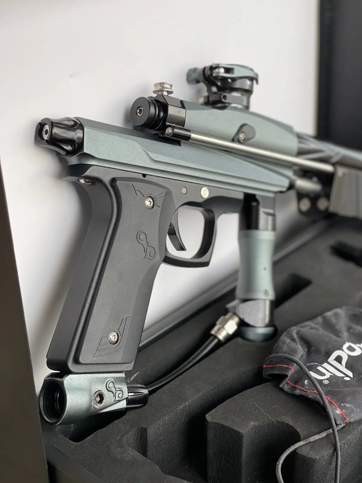 Used Azodin Kp3 Pump Paintball Gun - Dust Grey / Black 1