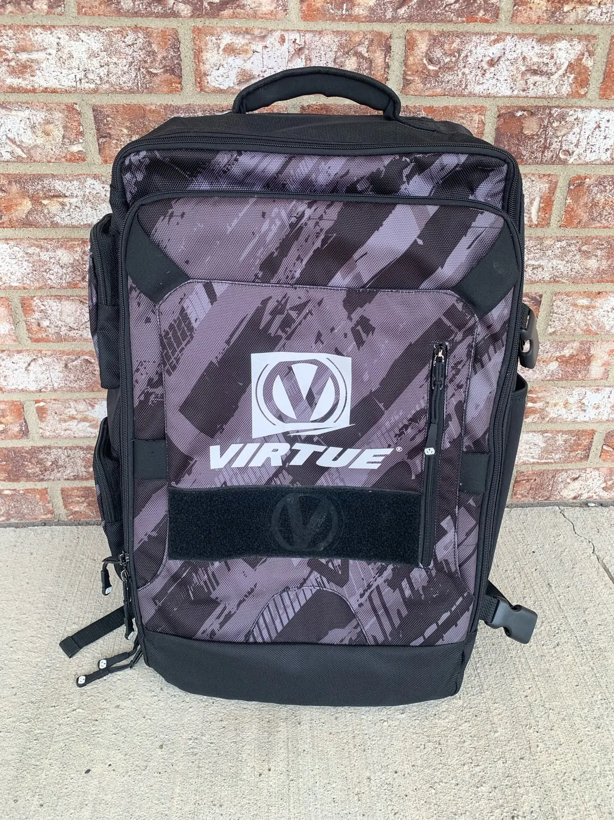 Used Virtue Gambler Back Pack - Graphic Black 1