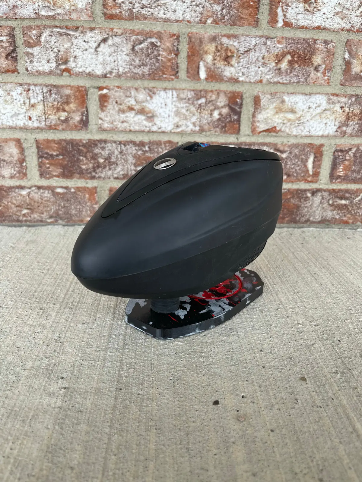 Used Dye Ltr Paintball Loader W/ Speed Feed- Black 1